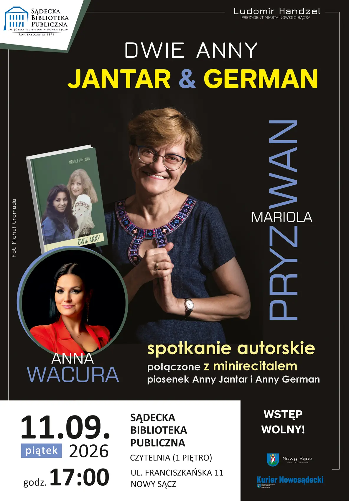 Spotkanie poświęcone Annie Jantar i Annie German