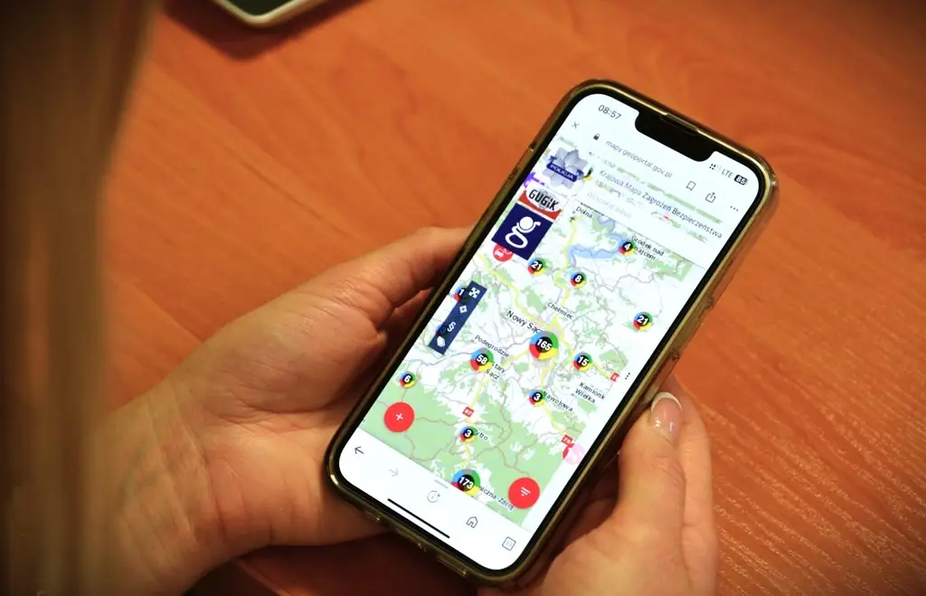 Mieszkańcy Sądecczyzny aktywnie wykorzystują Krajową Mapę Zagrożeń Bezpieczeństwa