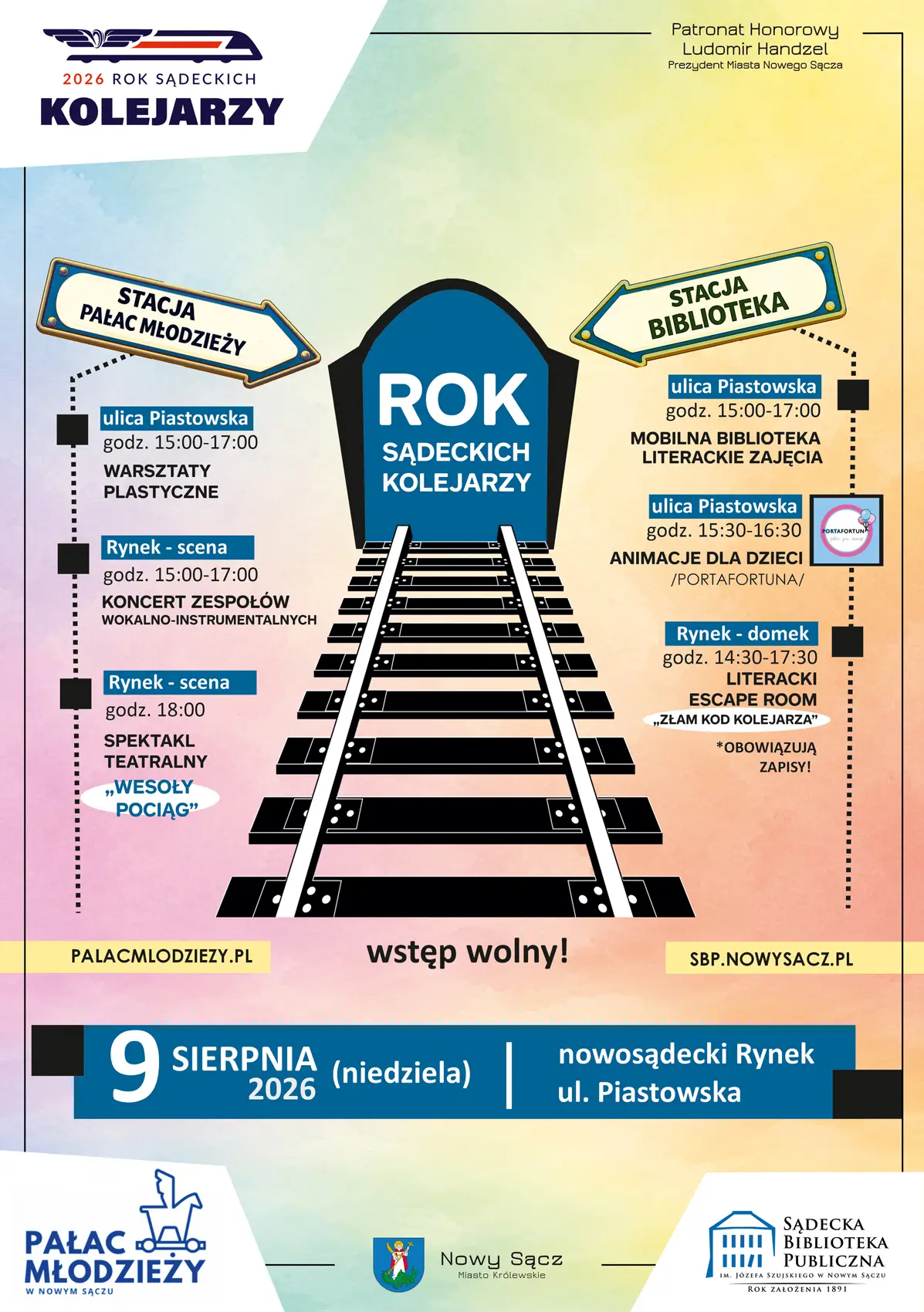 Obchody 150-lecia nowosądeckiej kolei w 2026 roku