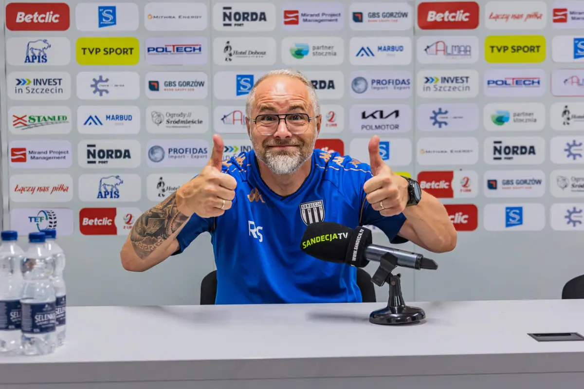 Trener zadowolony z wygranej