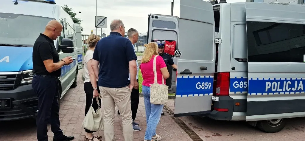 Delegacja policjantów z Czarnogóry w Nowym Sączu