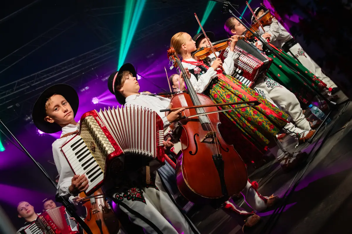 Koncert Letni w Ludźmierzu - występ zespołu Zagórzańska Siła