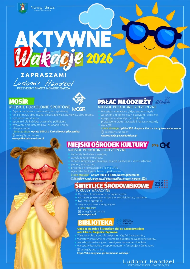 Rozpoczęcie akcji 'Aktywne wakacje 2026'