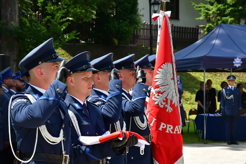 Obchody Święta Policji w Grybowie