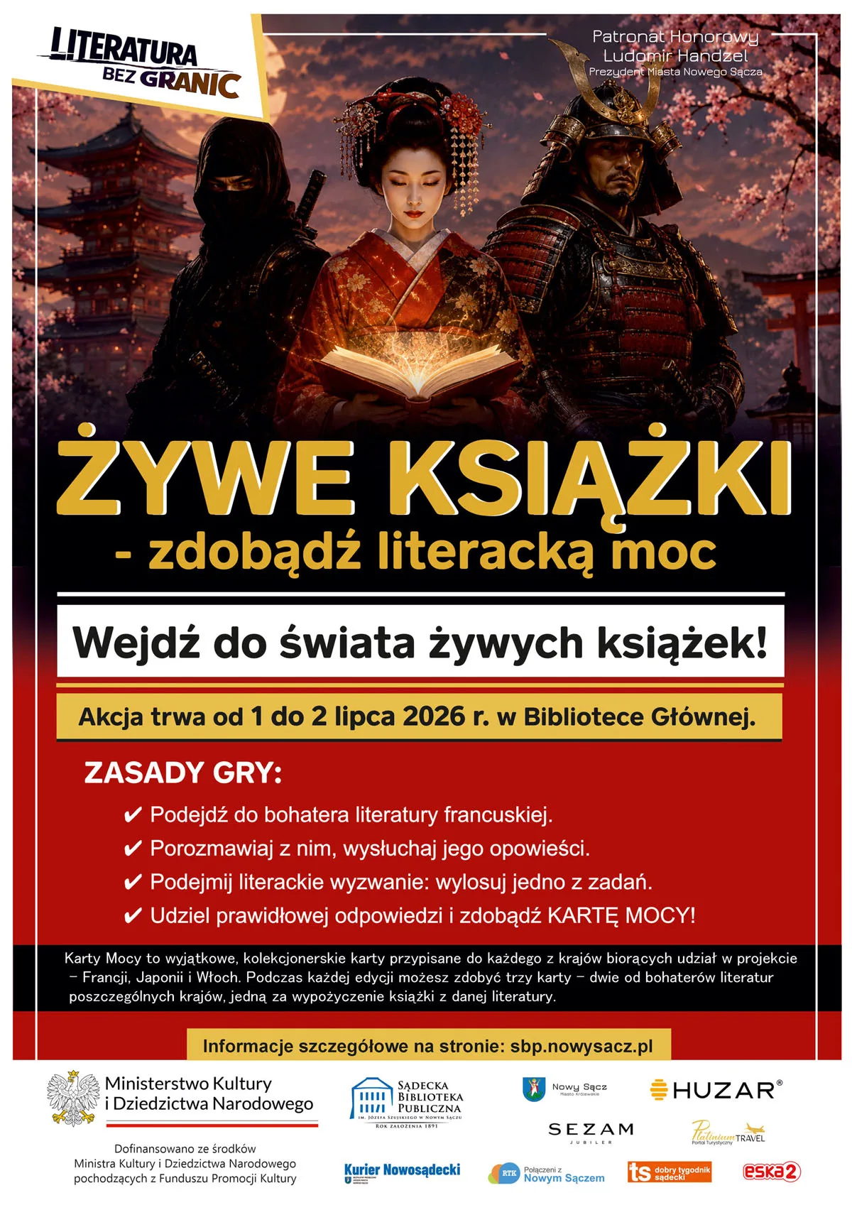Żywe książki – weź udział w literackiej akcji!