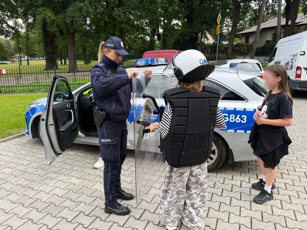 Bezpieczeństwo dzieci na piknikach rodzinnych z sądecką Policją