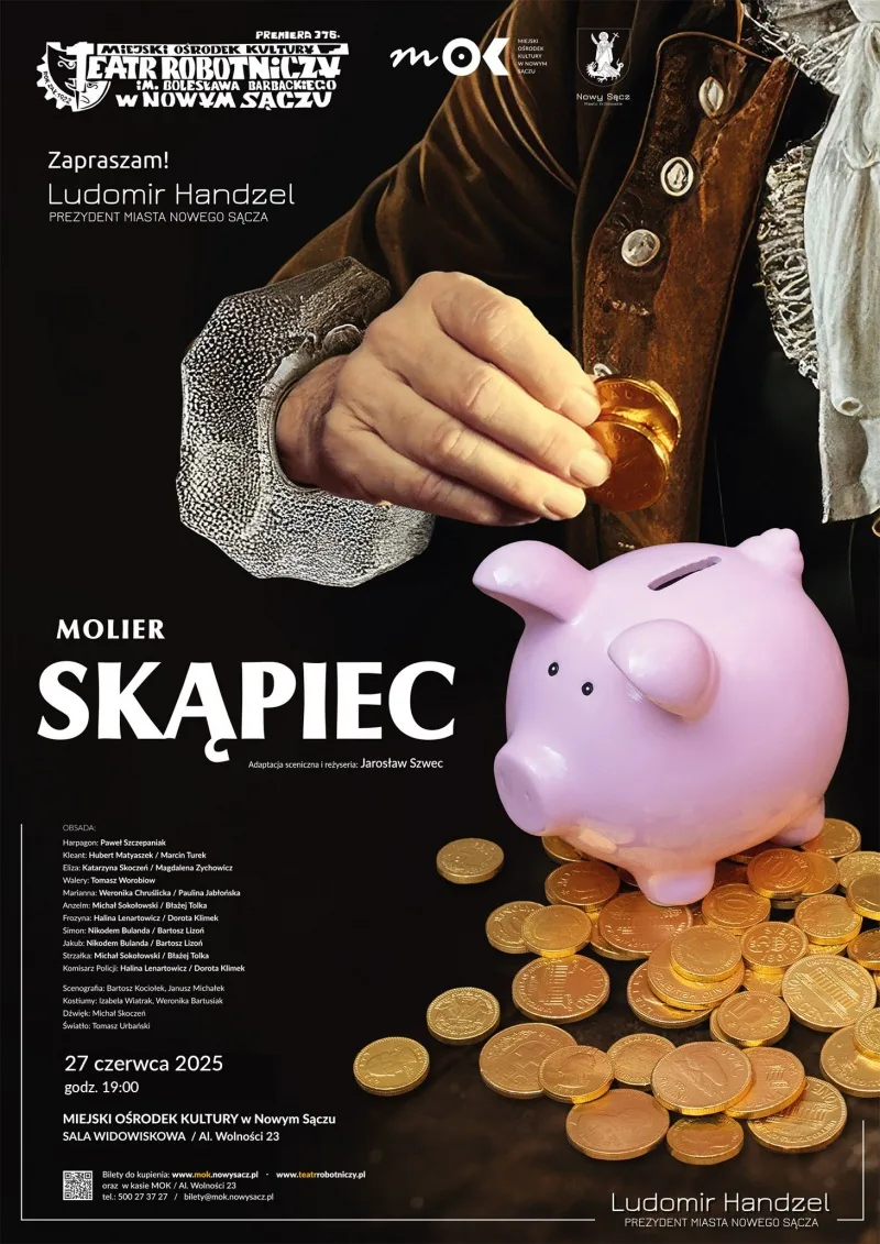 Premiera 'Skąpca' w MOK