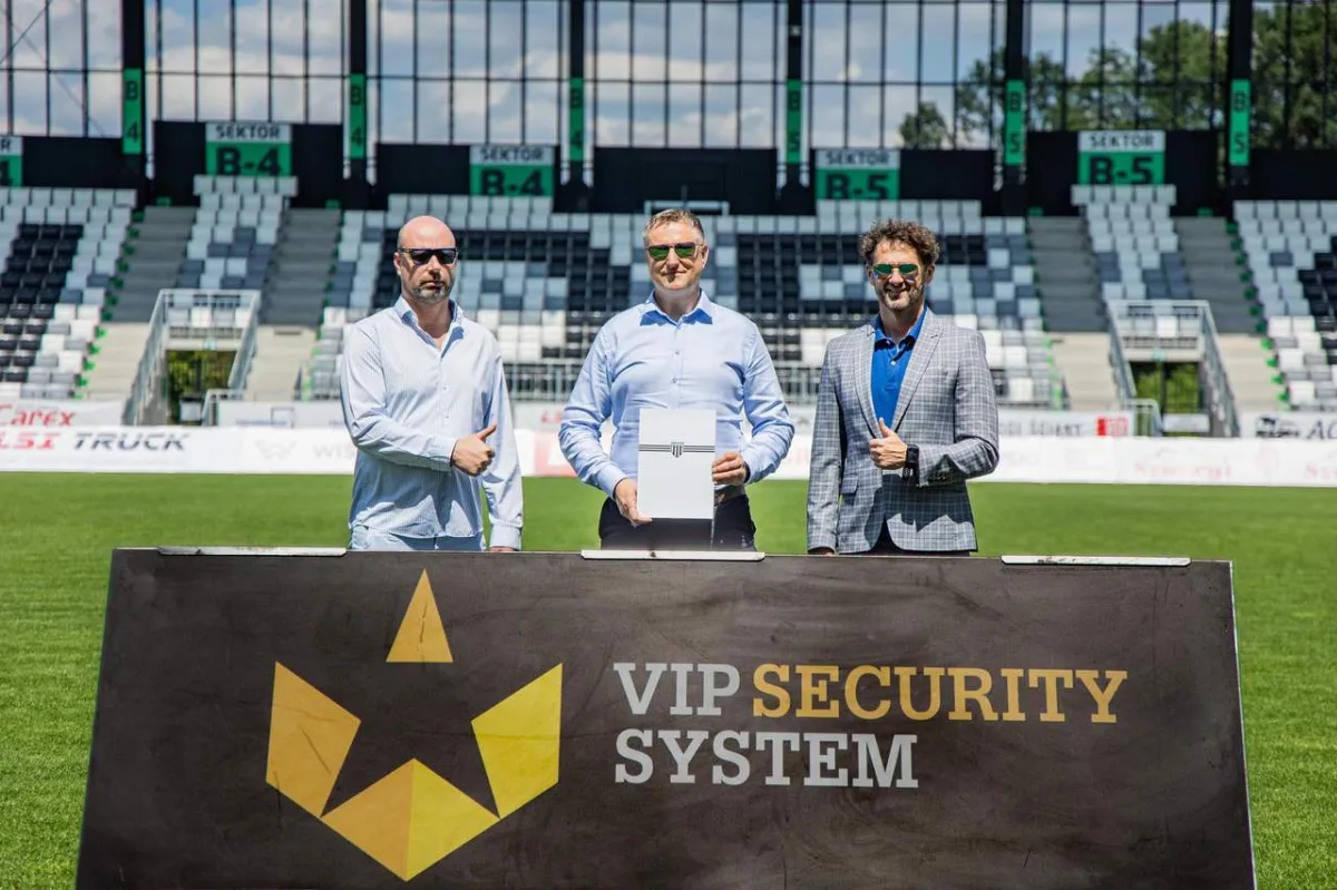 VIP SECURITY SYSTEM kontynuuje współpracę z Sandecją na nowy sezon