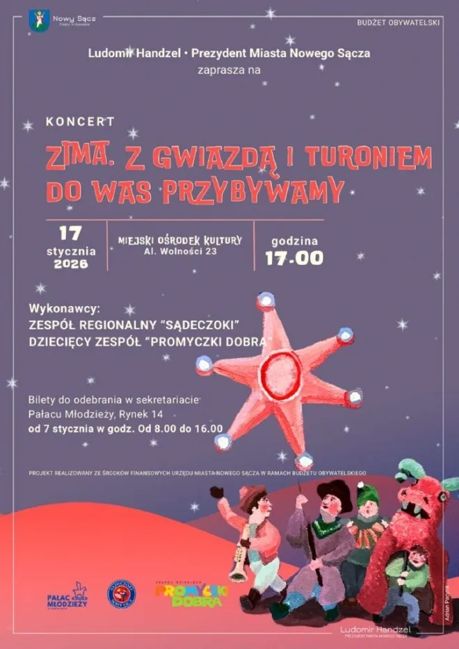 Koncert „Zima” w Pałacu Młodzieży