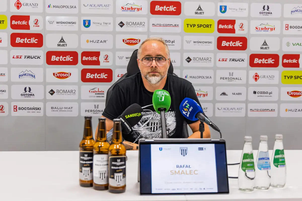 Trener podsumowuje mecz z Górnikiem Łęczna