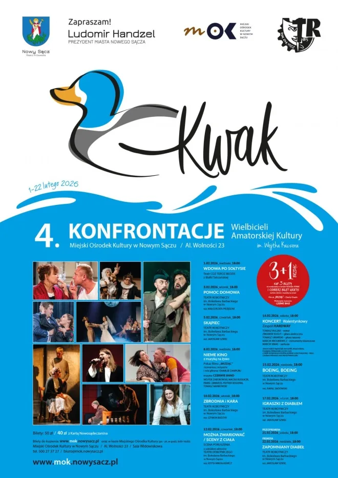 Bilety na 4. edycję KWAK-a już w sprzedaży