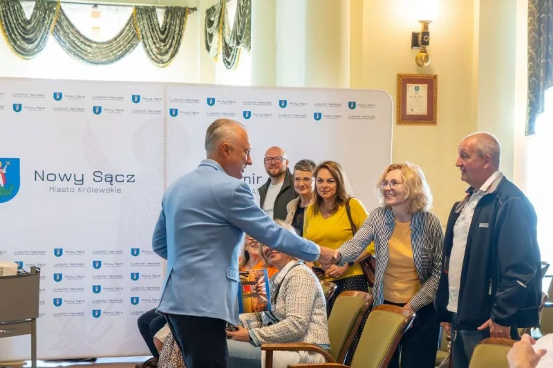 Wizyta słowackiej delegacji w Nowym Sączu