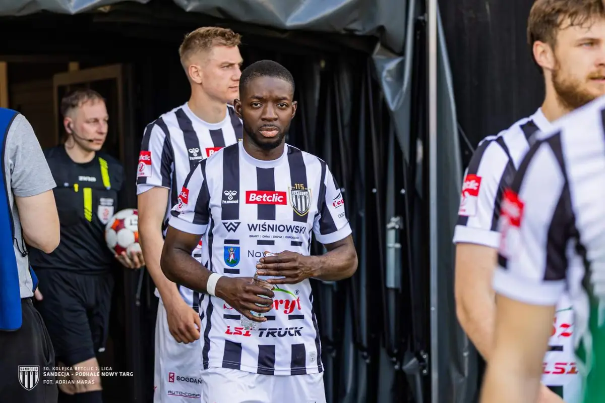Siméon Ouré opuszcza Sandecję